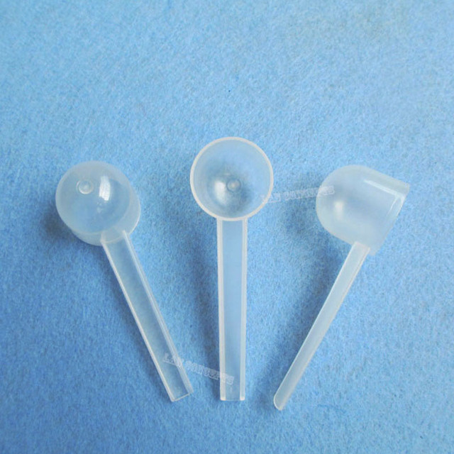 5gram / 10ML Plastic Measuring Scoop 5g PP Spoon for medical milk powder  Liquid - transparent 200pcs/lot free shipping - AliExpress